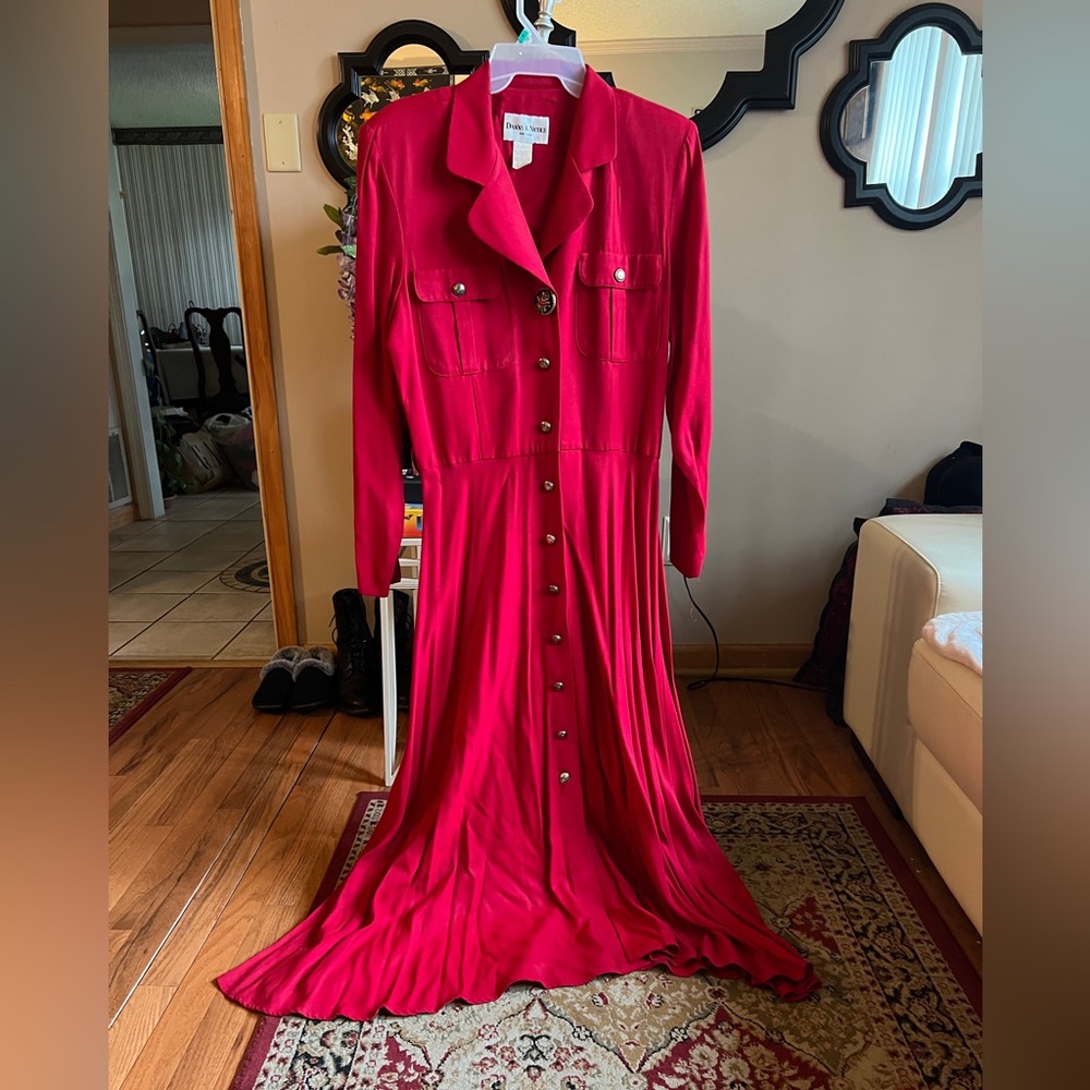 Vintage red dress